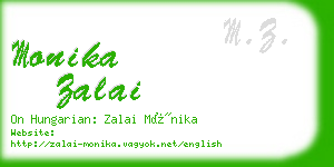 monika zalai business card